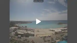 Thumbnail May 19, 2026 07:00 Ayia Napa Cyprus - Nissi Beach Panorama