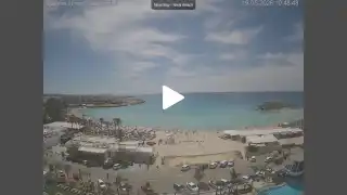 Thumbnail May 19, 2026 08:00 Ayia Napa Cyprus - Nissi Beach Panorama