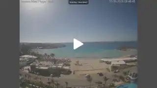 Thumbnail June 5, 2026 06:00 Ayia Napa Cyprus - Nissi Beach Panorama