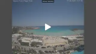 Thumbnail June 7, 2026 11:00 Ayia Napa Cyprus - Nissi Beach Panorama