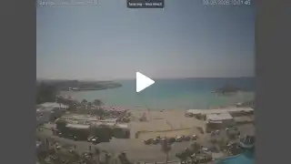 Thumbnail June 9, 2026 07:00 Ayia Napa Cyprus - Nissi Beach Panorama