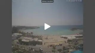 Thumbnail June 10, 2026 08:00 Ayia Napa Cyprus - Nissi Beach Panorama