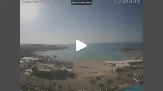 Thumbnail June 23, 2026 06:00 Ayia Napa Cyprus - Nissi Beach Panorama