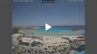 Thumbnail July 10, 2026 12:00 Ayia Napa Cyprus - Nissi Beach Panorama