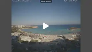 Thumbnail July 10, 2026 16:00 Ayia Napa Cyprus - Nissi Beach Panorama