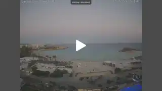 Thumbnail July 17, 2026 18:00 Ayia Napa Cyprus - Nissi Beach Panorama