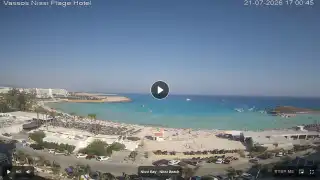 Thumbnail July 21, 2026 14:00 Ayia Napa Cyprus - Nissi Beach Panorama