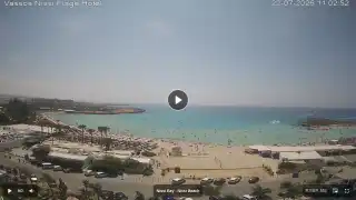 Thumbnail July 22, 2026 08:00 Ayia Napa Cyprus - Nissi Beach Panorama