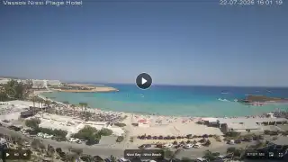 Thumbnail July 22, 2026 13:00 Ayia Napa Cyprus - Nissi Beach Panorama