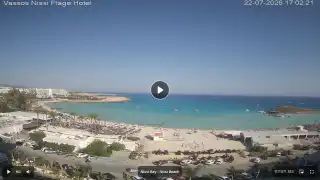 Thumbnail July 22, 2026 14:00 Ayia Napa Cyprus - Nissi Beach Panorama