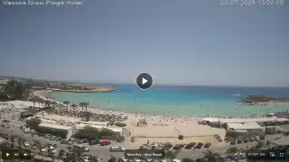 Thumbnail July 23, 2026 10:00 Ayia Napa Cyprus - Nissi Beach Panorama
