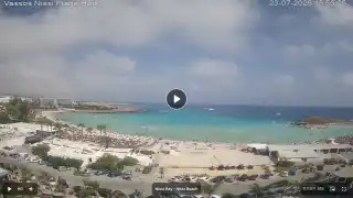 Thumbnail July 23, 2026 13:00 Ayia Napa Cyprus - Nissi Beach Panorama