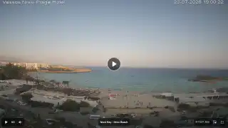 Thumbnail July 23, 2026 16:00 Ayia Napa Cyprus - Nissi Beach Panorama