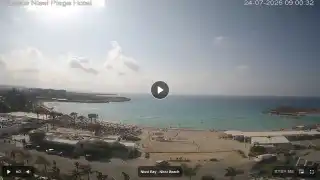 Thumbnail July 24, 2026 06:00 Ayia Napa Cyprus - Nissi Beach Panorama