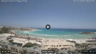 Thumbnail July 25, 2026 11:00 Ayia Napa Cyprus - Nissi Beach Panorama