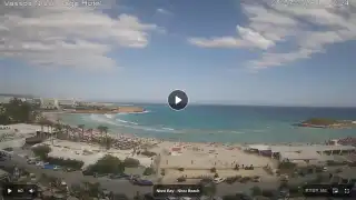 Thumbnail July 25, 2026 14:00 Ayia Napa Cyprus - Nissi Beach Panorama