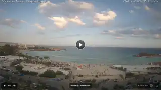 Thumbnail July 25, 2026 16:00 Ayia Napa Cyprus - Nissi Beach Panorama