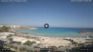 Thumbnail July 26, 2026 14:00 Ayia Napa Cyprus - Nissi Beach Panorama