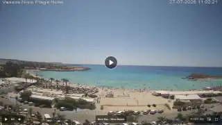 Thumbnail July 27, 2026 08:00 Ayia Napa Cyprus - Nissi Beach Panorama