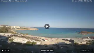 Thumbnail July 27, 2026 15:00 Ayia Napa Cyprus - Nissi Beach Panorama