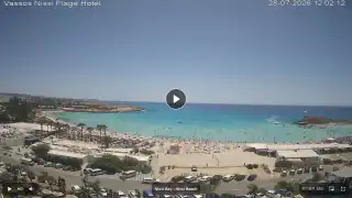 Thumbnail July 28, 2026 09:00 Ayia Napa Cyprus - Nissi Beach Panorama
