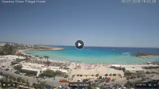Thumbnail July 29, 2026 11:00 Ayia Napa Cyprus - Nissi Beach Panorama