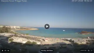 Thumbnail July 29, 2026 15:00 Ayia Napa Cyprus - Nissi Beach Panorama
