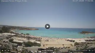 Thumbnail July 30, 2026 08:00 Ayia Napa Cyprus - Nissi Beach Panorama