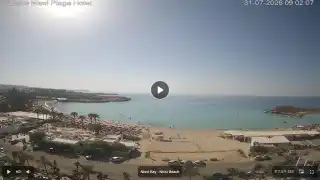 Thumbnail July 31, 2026 06:00 Ayia Napa Cyprus - Nissi Beach Panorama