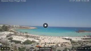 Thumbnail July 31, 2026 12:00 Ayia Napa Cyprus - Nissi Beach Panorama