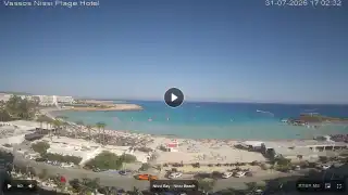 Thumbnail July 31, 2026 14:00 Ayia Napa Cyprus - Nissi Beach Panorama