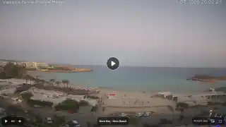 Thumbnail July 31, 2026 17:00 Ayia Napa Cyprus - Nissi Beach Panorama