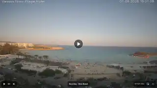 Thumbnail August 1, 2026 16:00 Ayia Napa Cyprus - Nissi Beach Panorama