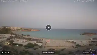 Thumbnail August 1, 2026 17:00 Ayia Napa Cyprus - Nissi Beach Panorama