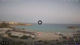 Thumbnail August 2, 2026 17:00 Ayia Napa Cyprus - Nissi Beach Panorama