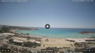 Thumbnail August 3, 2026 08:00 Ayia Napa Cyprus - Nissi Beach Panorama