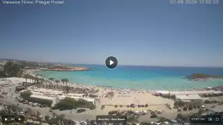 Thumbnail August 3, 2026 10:00 Ayia Napa Cyprus - Nissi Beach Panorama