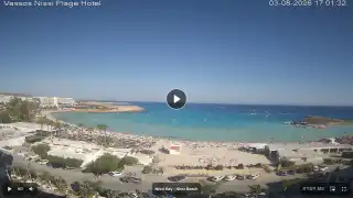 Thumbnail August 3, 2026 14:00 Ayia Napa Cyprus - Nissi Beach Panorama