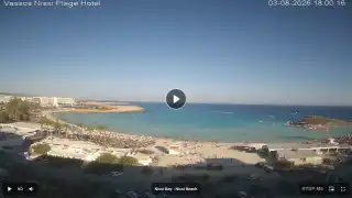 Thumbnail August 3, 2026 15:00 Ayia Napa Cyprus - Nissi Beach Panorama
