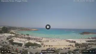 Thumbnail August 6, 2026 10:00 Ayia Napa Cyprus - Nissi Beach Panorama