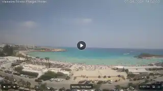 Thumbnail August 7, 2026 11:00 Ayia Napa Cyprus - Nissi Beach Panorama