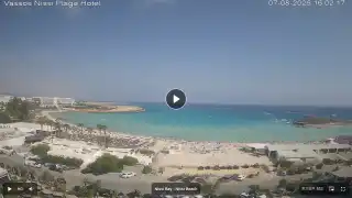 Thumbnail August 7, 2026 13:00 Ayia Napa Cyprus - Nissi Beach Panorama