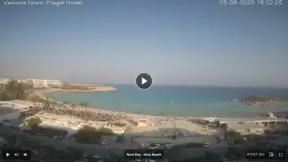 Thumbnail August 8, 2026 15:00 Ayia Napa Cyprus - Nissi Beach Panorama