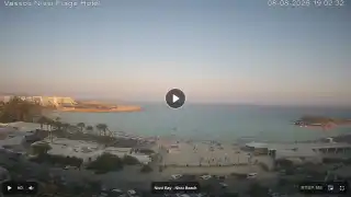Thumbnail August 8, 2026 16:00 Ayia Napa Cyprus - Nissi Beach Panorama