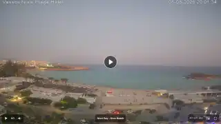 Thumbnail August 8, 2026 17:00 Ayia Napa Cyprus - Nissi Beach Panorama