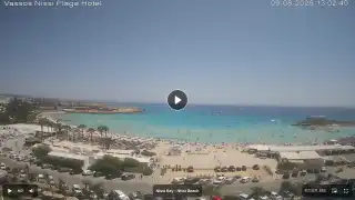 Thumbnail August 9, 2026 10:00 Ayia Napa Cyprus - Nissi Beach Panorama