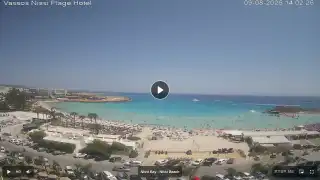 Thumbnail August 9, 2026 11:00 Ayia Napa Cyprus - Nissi Beach Panorama