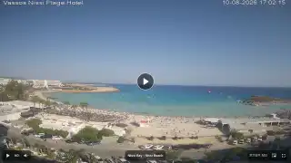 Thumbnail August 10, 2026 14:00 Ayia Napa Cyprus - Nissi Beach Panorama