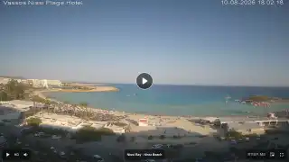 Thumbnail August 10, 2026 15:00 Ayia Napa Cyprus - Nissi Beach Panorama