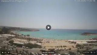 Thumbnail August 11, 2026 08:00 Ayia Napa Cyprus - Nissi Beach Panorama